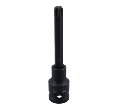 Image of 1/2" Drive T50 Extra Long 100mm Male Torx Star Impact Socket