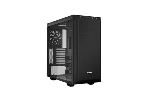 Image of be quiet! Pure Base 600 Window Black PC Case, 2x Pure Wings 2 Fans, Radiators up to 360 mm, 3-Step Fan Controller, Tempered Glass Side Window