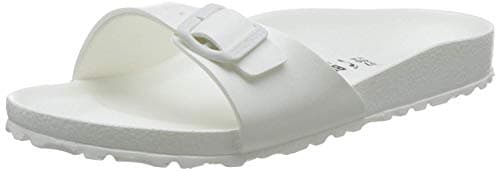 Image of Birkenstock Madrid Eva Mules/Clogs Women White - 7.5 - Mules Shoes