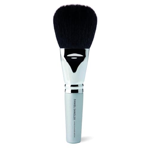 Image of Daniel Sandler LARGE POWDER BRUSH - Setting Powder, Flawless Buffing, Blending, Sculpting. Use with Cream, Loose & Pressed Powder, Blush, Liquid and Mineral Foundation. 14cm Compact Makeup Brush