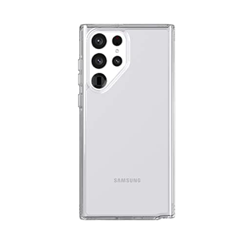 Image of Tech21 Evo Clear for Samsung Galaxy S22 Ultra – Clear and Protective Phone Case with 12ft Multi-Drop Protection