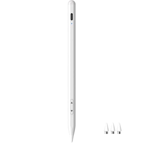 Image of MEKO Dual System Pencil for Apple iPad & iPhone & Android & Switch, 15-Minute Fast Charge Universal Stylus Pens for Touch Screen, Precision Stylus for iPad Pro, Air, Mini(with Palm Rejection), Tablet