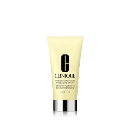 Image of Clinique Dramatically Different Moisturizing Lotion + SPF 50 for Dry To Dry Combination Skin Types | Hydrating + Sun Protection