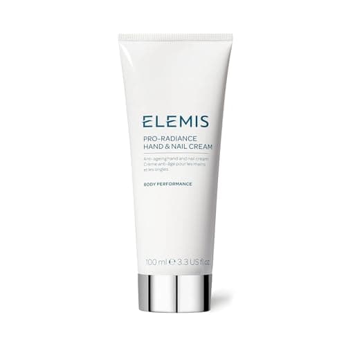 Image of ELEMIS Pro-Radiance Hand and Nail Cream 100ml – Anti-Aging Hand Lotion to Smooth, Nourish & Hydrate Hands – Moisturizing Anti-Aging Cream for Dry Skin, Strengthens Nails & Restores Skin’s Radiance