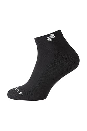 Image of Stuburt Mens Low Cut Pack Of 2 Socks, One Size, Black