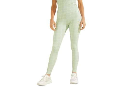 Image of GUESS Caitlin Logo Leggings, 4g Logomania Cold Dew Sma, Large