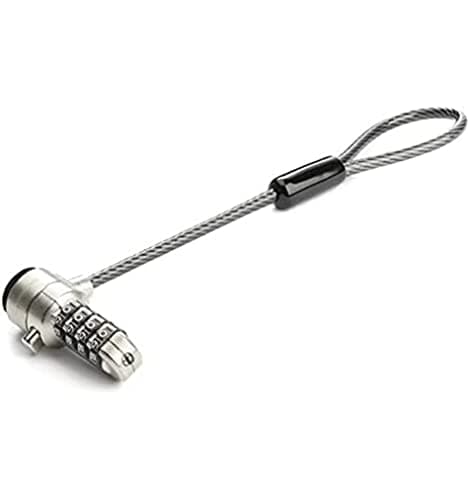Image of StarTech.com Universal Laptop Cable Lock Expansion Loop - 6 (15cm) Anti Theft 4-Digit Combination K-Slot Lock - Computer Security Cable to Create Twin/Multi-Head Lock for Multiple Devices (BRNCHLOCK)