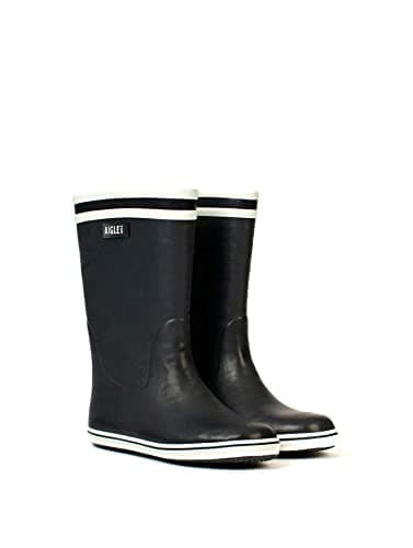 Image of Aigle Women's Malouine Fur 2 Rain Boot, Marine, 3.5 UK