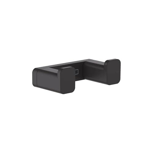 Image of hansgrohe AddStoris Towel hook double, matt black, 41755670