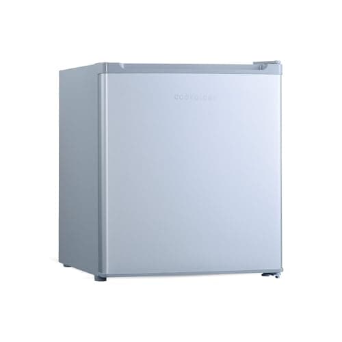 Image of Cookology MFZ32SL Small Table Top Mini Freezer in Silver - 32 Litre Capacity - For Counter Tops - Adjustable Temperature Control & Legs - Removable Wire Shelf - 4 Star Freezer Rating