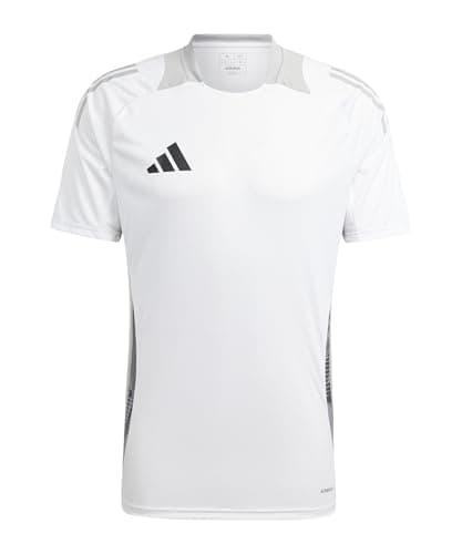 Image of adidas Jersey (Short Sleeve) Tiro 24 Competition Training Jersey, White/Grey Two, IS1660, L