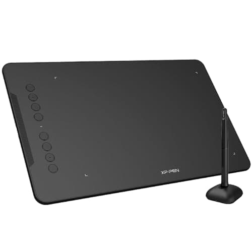 Image of XPPen Deco 01 V3 Drawing Tablet with 10" x 6.25" Working Area & 8 Shortcut Keys, 16K Pen Pressure Sensitivity, Works with Windows, Mac & Android, Graphics Tablet for Sketch, Design, and Photos Editing