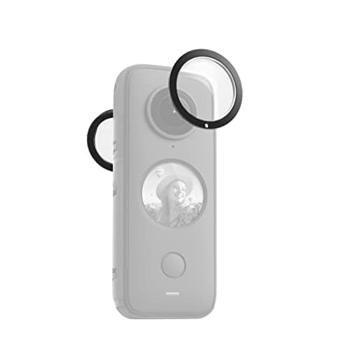 Image of Insta360 CINX2CB/E ONE X2 Lens Guards - Black, Compact Camcorder Accessory for Action Camera, 5.7K Video Capture, 4K Resolution