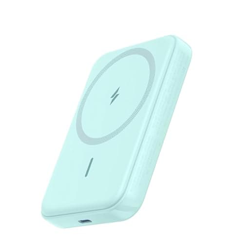 Image of Anker Power Bank, 321 Magnetic Battery (PowerCore Magnetic 5K), 5,000mAh Magnetic Wireless Portable Charger, Compatible with iPhone 16/16 Plus/16 Pro/16 Pro Max, iPhone 15/14/13/12 Series