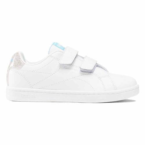 Image of Reebok Female Kids RBK Royal Complete CLN ALT 2.0 FTWWHT/SILVMT/DGTBLU 12.5