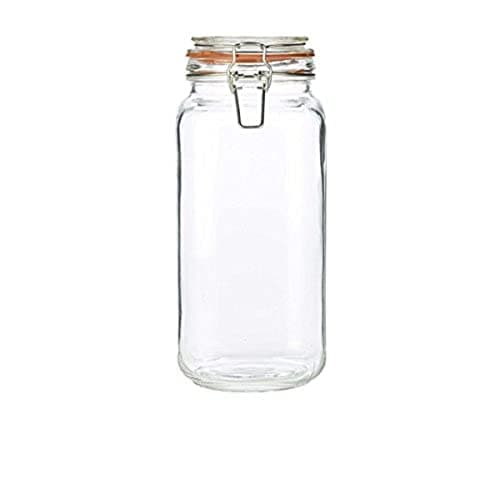 Image of Genware NEV-TJ-2 Glass Terrine Jar, 2 L