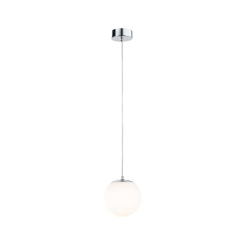 Image of Paulmann 71066 LED Pendant luminaire Selection Bathroom Gove IP44 9W Chrome, Satin Bathroom luminaire