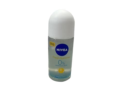 Image of NIVEA Fresh Summer Roll-on Deodorant (50 ml), Aluminium-free (ACH) with Summery Fragrance and Refreshing Formula, 48h Protection