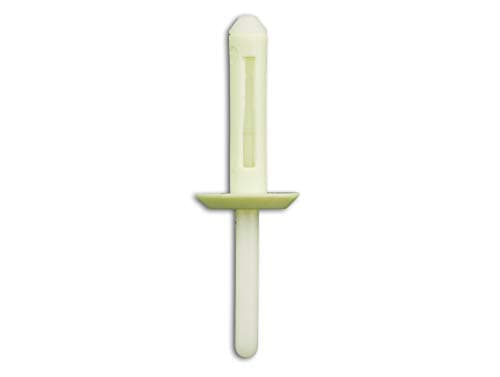 Image of Connect 36158 Trim Rivet White Plastic for General Use, GM 50pc