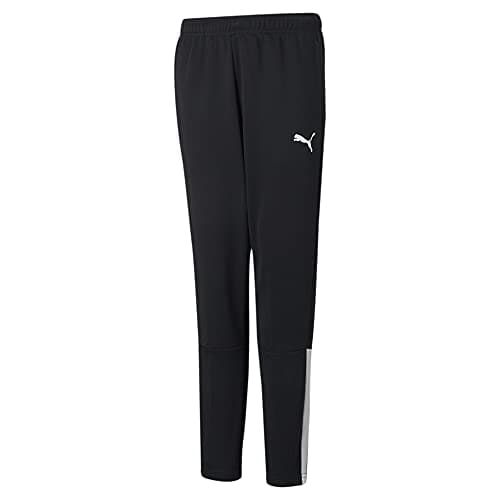 Image of PUMA Unisex Kids Teamliga Training Jr Sweatpants, Puma Black-puma White, 7-8 Years