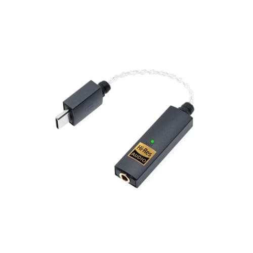 Image of iFi Audio GO link - Portable DAC Dongle - USB-C to 3.5mm Headphone Amplifier, High-Resolution Audio, ESS ES9219MQ Chip, Supports PCM 32bit/384kHz, DSD256, MQA
