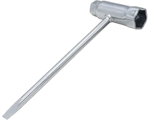 Image of DAKCOS Combination Spanner, Spark Plug Spanner, T-Spanner, Chainsaw Spanner, 13 mm x 19 mm for Chainsaws