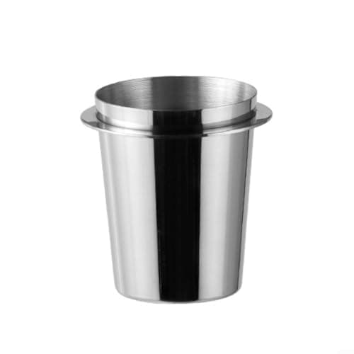 Image of ComfyHarbor Stainless Steel Coffee Dosing Cup with 51mm 53mm 58mm Sizes for Espresso Machine Portafilter Filling and Grinder Transfer, Food Safe and Rust Resistant(Silvery 58mm)