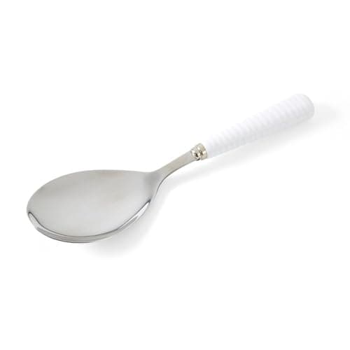 Image of Portmeirion Sophie Conran Silver Serving Spoon, white