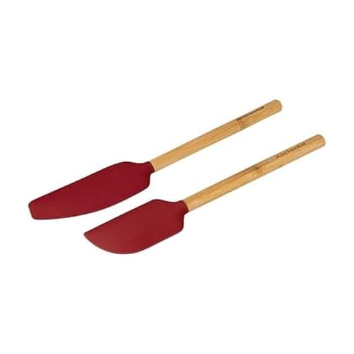 Image of KitchenAid Bamboo Spatula Set, 2-Piece