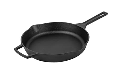 Image of Nadiya x Prestige Cast Iron Skillet, 25cm, Black