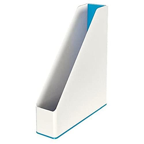 Image of Leitz TS-120556 Wow Range A4 Duo Colour Magazine File, 73mm x 318mm x 272mm, Blue