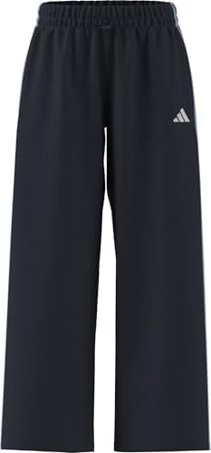 Image of adidas Women's Essentials 3-Stripes Woven Parachute Pants, Night Navy/Icey Blue, M