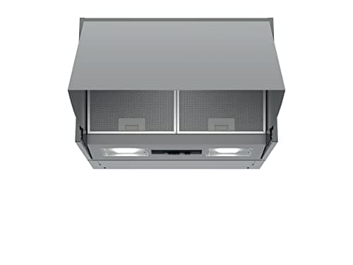 Image of Bosch Home & Kitchen Appliances Bosch DEM66AC00B 60cm, Wall-mounted Integrated Cooker Hood - Silver