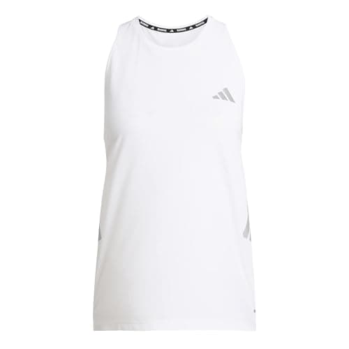 Image of adidas Women's ADI365 Running Climacool Iconic Tank, White, L