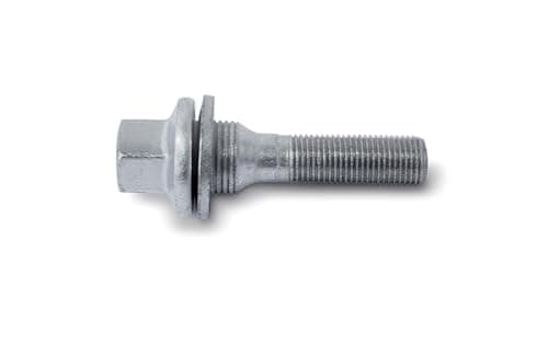 Image of H&R Wheel bolt Flat-Head M12x1.25 - Length 59mm incl. washers (e.g. compatible with Citroën, Peugeot)