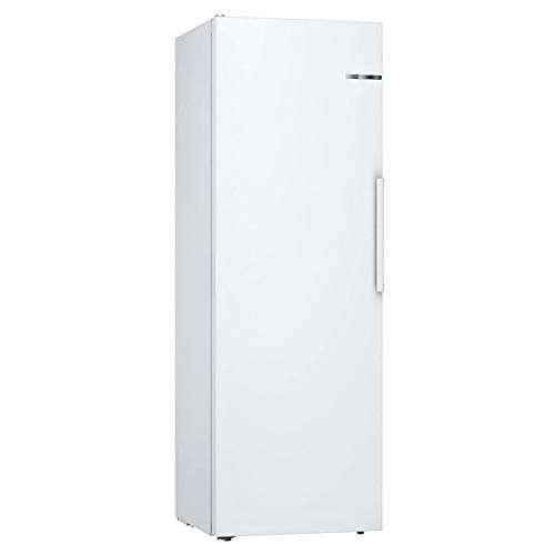 Image of Bosch Home & Kitchen Appliances Serie 4 KSV36VWEPG Freestanding Fridge with SuperCooling function, LED Lights, EasyAccess Shelf, FreshSense sensors, 186x60cm, White