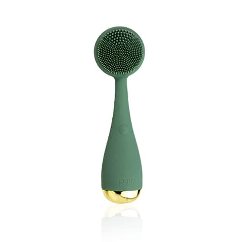 Image of PMD Clean Mini - Smart Facial Cleansing Device with Silicone Brush & Anti-Aging Massager - Waterproof - SonicGlow Vibration Technology - Clear Pores and Blackheads - Lift, Firm, and Tone Skin