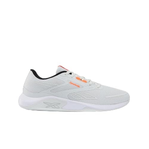 Image of Reebok Men's Nanoflex TR 3 Trainers, Grey/Black/Atomic Tangerine, 42.5 EU