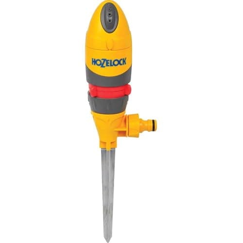 Image of HOZELOCK - Sprinkler Rotating Plus 314 m² : Large-area Spray Sprinkler (ø 20m), Ultra Even Coverage thanks to Hydraulic Motor, 5 Jets, 360° Adjustable Watering Direction [2332P0000]