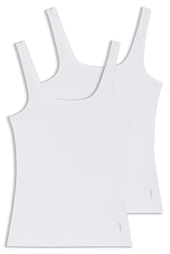 Image of HUGO Women's Twin Vest Vest, White100, M