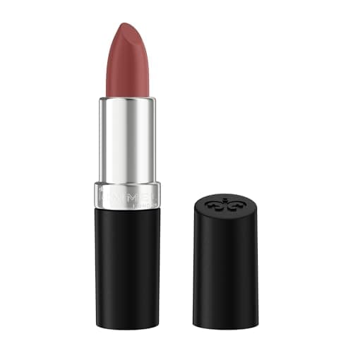 Image of Rimmel Lasting Finish Lipstick 280 Mauve Quartz, Creamy Satin Finish, Long Lasting 8 HR Wear, Comfortable Formula, Rich Pigment