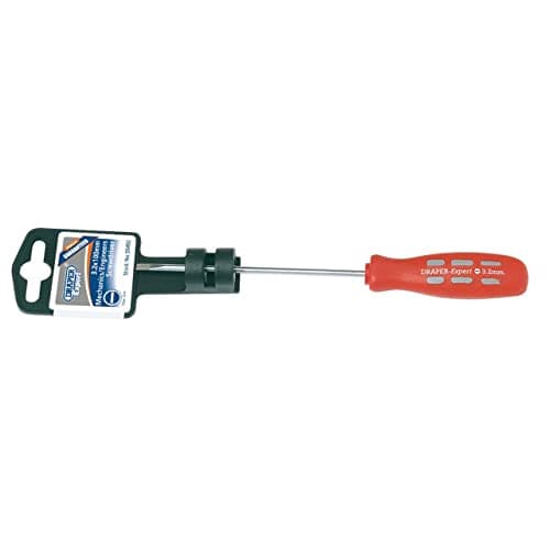 Image of Draper 55492 Expert Plain Slot Parallel Tip Mechanics Screwdriver, 3.2mm x 100mm