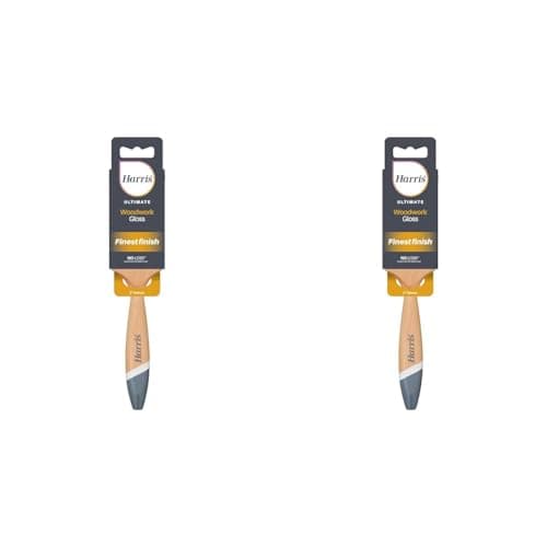 Image of Harris Ultimate Woodworks Gloss No Loss Paint Brush, 2" (Pack of 2)