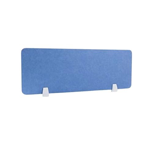 Image of LYVQZPWLR Desk Divider, Foldable Desk Divider, Acoustic Desk Divider Felt Office Partition Privacy Multicolor 30x(40-120) cm(Sky Blue,30 * 60cm free punch~free fixing clip)