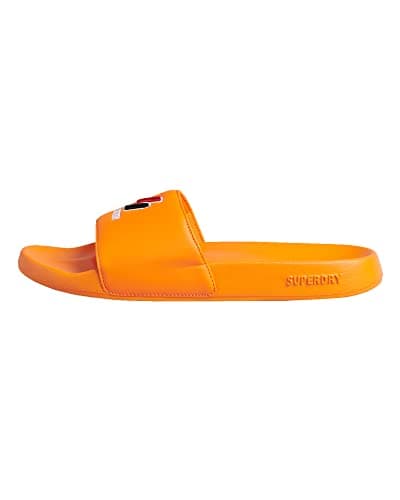 Image of Superdry CODE ESSENTIAL POOL SLIDE, Slide sandal, Denver Orange,