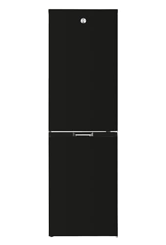Image of Hoover H-FRIDGE 300 Freestanding Fridge Freezer 60/40, 2 Doors, Total No Frost Technology, E Class, 247L Total Capacity, Internal Display, Integrated Handle, Black, 54x60x181 cm - HOCH1T518EBK