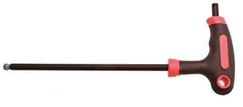 Image of BGS Diy 7882-2.5 | T-Handle L-Type Wrench | internal Hexagon / internal Hexagon with Ball Head | 2.5 mm
