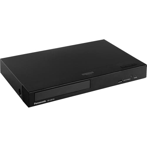 Image of Panasonic DP-UB154EG-K Ultra HD Blu-ray Player in Black (HDR10+, 4K Blu-ray Disc, 4K VoD, Dolby Atmos, HDMI, USB)