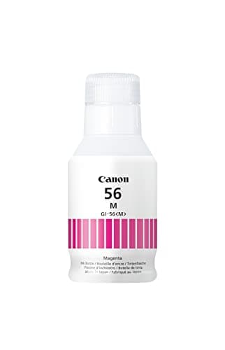Image of Canon GI-56M Magenta Ink Bottle - Genuine Ink - Compatible with MAXIFY GX6050/GX6150/GX7050/GX7150/GX5050/GX3050/GX4050/GX6550/GX5550