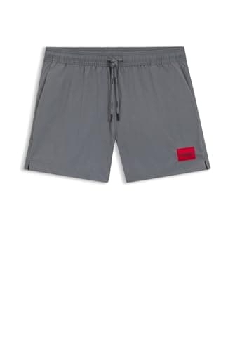 Image of Hugo Men's Dominica 10238035 01 Swim_Short, 035 Medium Grey, S